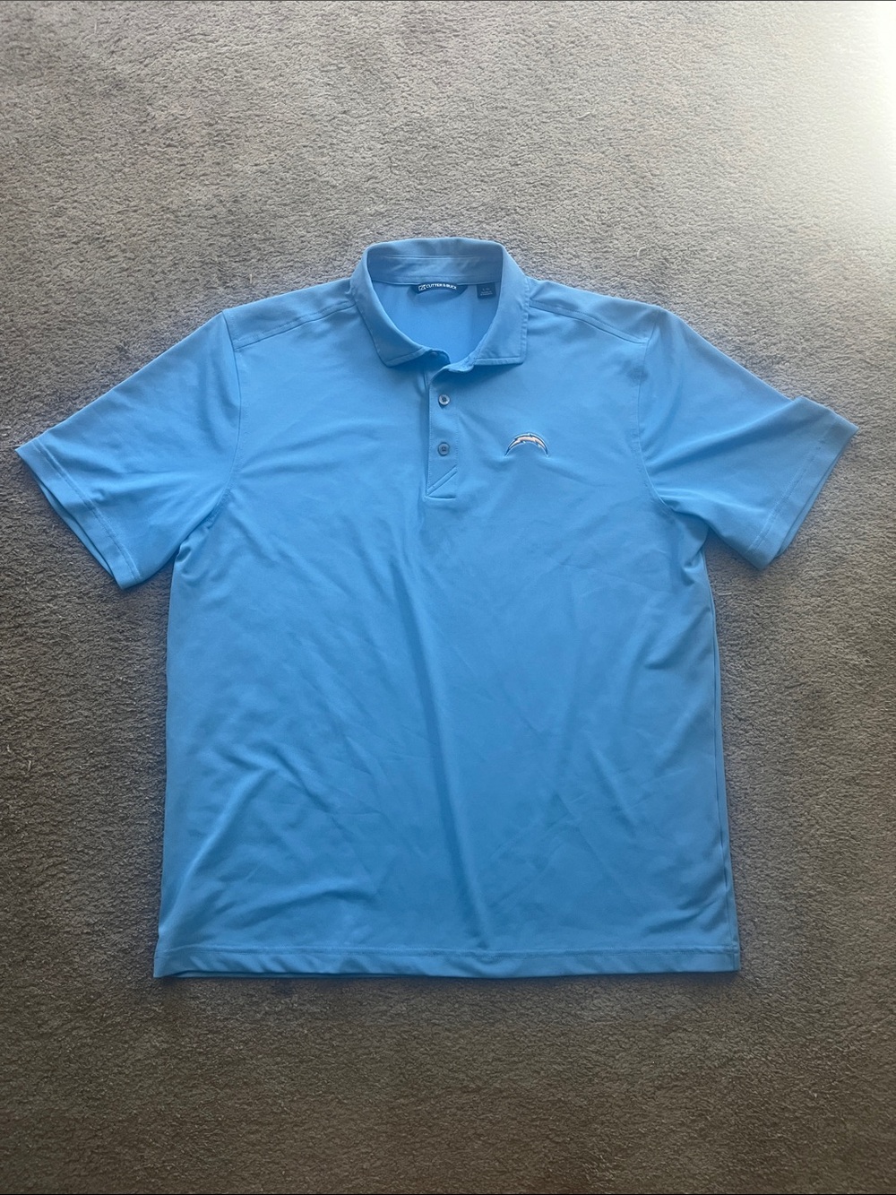 NLF Chargers Blue Performance Polo ⚡️